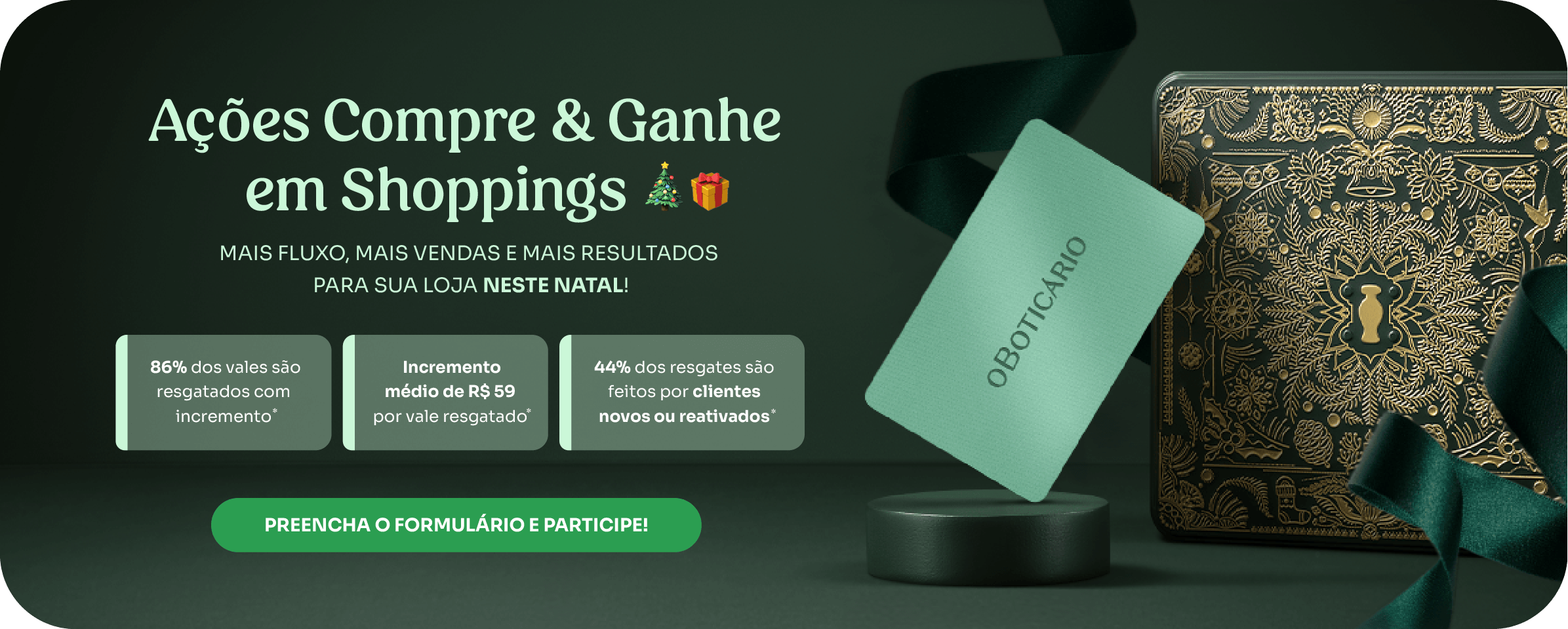 Banner Natal Compre e Ganhe Vale-Presente